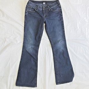 Silver Jeans sz 27 Bootcut AIKO Jeans W-30 I-31
